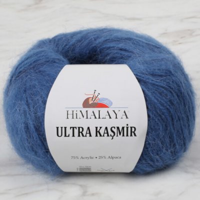 Himalaya Příze Ultra Kasmir 56818 jeansově modrá – Zboží Mobilmania