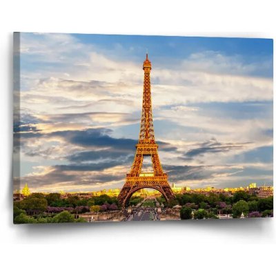Sablio Obraz Eiffel Tower 3 - 90x60 cm – Hledejceny.cz