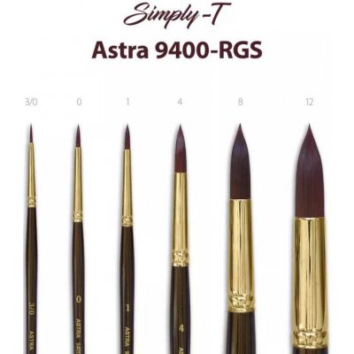 Simply-T Astra - kulatý (Krátká násada) Štětec Simply-T Astra - kulatý č.4 – Hledejceny.cz