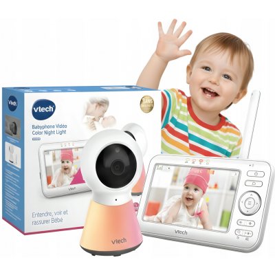 VTech VM5255 dětská video chůvička s nočním světlem – Sleviste.cz