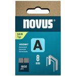 NOVUS sponky A53, 8mm, 1800ks, 042-0774 – Zbozi.Blesk.cz