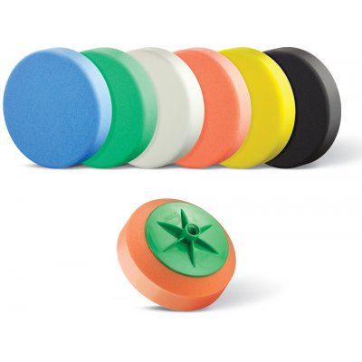 BOLL Houbička na leštění na závit M14 150mm středně tvrdá žlutá | Zboží Auto