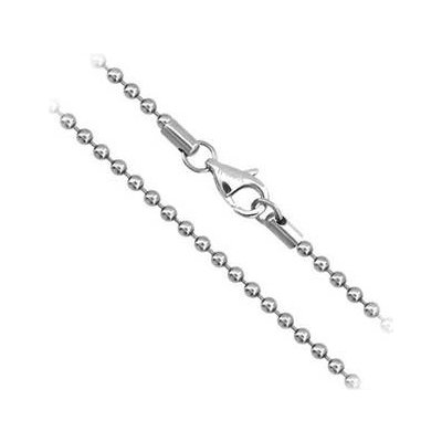 Šperky4U Ocelový řetízek kuličkový OPE1048-040-45 – Hledejceny.cz