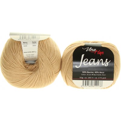 Vlna Hep Jeans béžová 8208 – Zboží Dáma