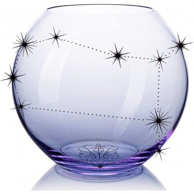 Skloglass Horoskop Váza 150mm BLÍŽENEC Barvy: Fialová – Hledejceny.cz
