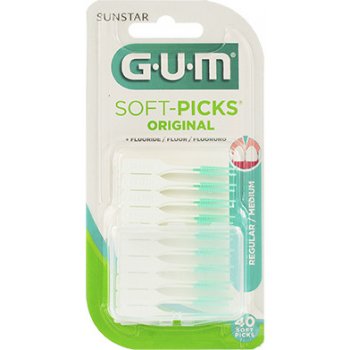 GUM Soft Picks gum. mezizubní kartáčky velké 40 ks