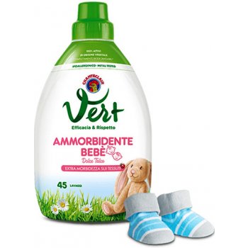 Vert di Chanteclair Ammorbidente Bebè Dolce Talco 900 ml