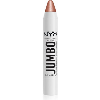 NYX Professional Makeup Jumbo Multi-Use Highlighter Stick krémový rozjasňovač v tužce 01 Coconut Cake 2,7 g – Sleviste.cz