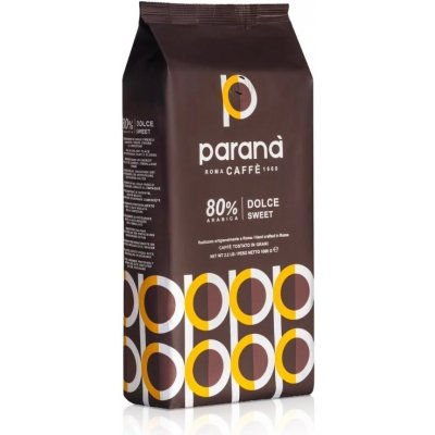 Paraná caffé 80% Dolce Sweet zrnková 1 kg – Hledejceny.cz