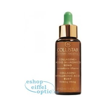 Collistar Pures Actives Collagen+ Hyaluronic Acid Bust Firming Lifting zpevňující a vyhlazující čisté látky na prsa a dekolt 50 ml