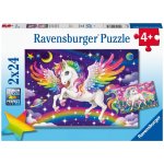 RAVENSBURGER Jednorožec a Pegas 2x24 dílků – Hledejceny.cz