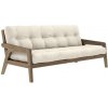 Pohovka Karup design sofa GRAB natural pine linen 914 karup carob