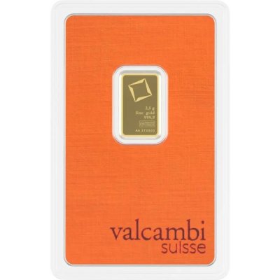 Valcambi zlatý slitek 2,5 g – Zboží Dáma