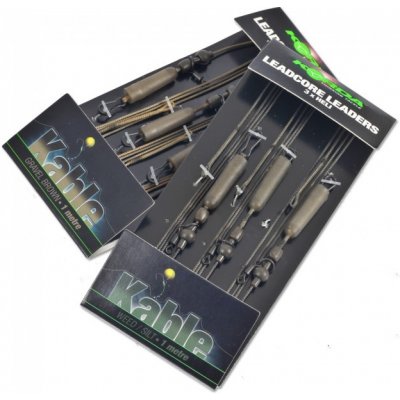 Korda Hotové montáže Leadcore leader Helicopter Heli weed silt 3 ks – Zboží Dáma