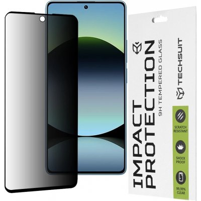 Techsuit ochranné sklo 111D Privacy Full Glue pro Xiaomi Redmi Note 14S černé 158053 – Zboží Živě