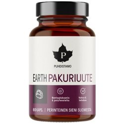 Puhdistamo Earth Chaga BIO Pakuriuute 60 kapslí