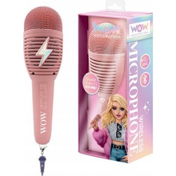Karaoke mikrofon bluetooth přívěšky USB WOW