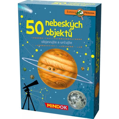 Mindok Expedice příroda: 50 nebeských objektů – Zboží Mobilmania