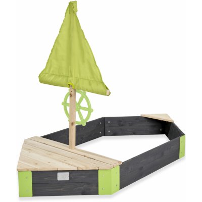 EXIT TOYS Pískoviště Exit Aksent pirátská loď 190 x 90 cm – Zboží Mobilmania