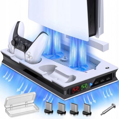 Yaxo Arctic Breeze Chladící podložka nabíjecí stanice PS5 – Zboží Mobilmania