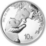 China Mint Shanghai Mint Stříbrná mince 10 Yuan China Panda 30 g – Hledejceny.cz