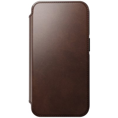 Pouzdro Nomad Leather MagSafe Folio iPhone 14 Pro hnědé – Zbozi.Blesk.cz