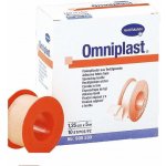 Omniplast textilní náplast cívka 1,25 cm x 5 m 1 ks – Zboží Mobilmania