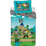 Jerry Fabrics bavlna povlečení Minecraft "We got this" 140x200 70x90 – Sleviste.cz