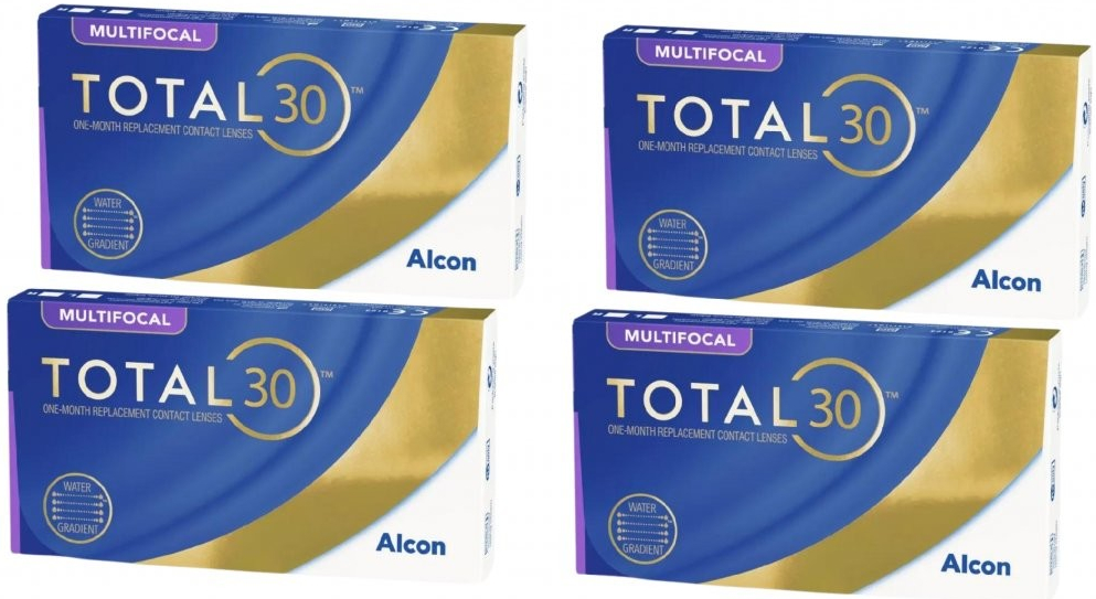 Alcon TOTAL30 Multifocal 6 čoček 4 ks