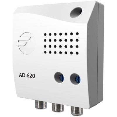 Fagor TV zesilovač AD 620 Plus, domovní DVB-T2, Lte 5G filtr, 2 výstupy, zesílení 22dB, se zdrojem – Zboží Živě