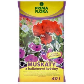 Agro CS Primaflora Substrát pro muškáty (pelargonie) 40 l