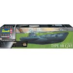 Revell Model Kit German Submarine Type VII C/41 Platinum Edition Plastic Limited Edition 05163 1:72 – Hledejceny.cz