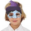 Dětský karnevalový kostým Guirca Maska Čarodějnice modrá 1 ks
