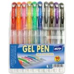 MFP 6000799 gelové pero set GLITTER 10 ks GG1068-10 – Zboží Živě
