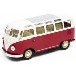 Welly Auto VW CLASSIC BUS červená 1:24 – Sleviste.cz