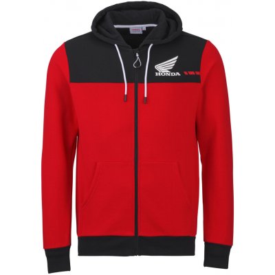HONDA mikina TEAMS 26 red/black – Zboží Mobilmania