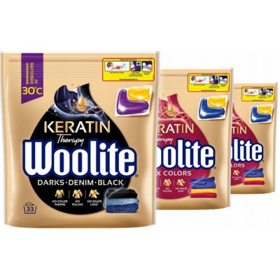 Woolite Kapsle na praní Color + Black 3 x 33 PD – Zboží Mobilmania