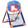 Ostatní společenské hry zahrada-XL Dětská multifunkční basketbalová hrací sada na zem i na dveře