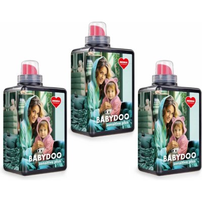 BABYDOO sensitive plus Sada 3 ks tekutý prací prostředek na šetrné praní bílého a barevného prádla vhodný pro citlivou pokožku, 84 praní – Hledejceny.cz