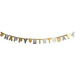 Girlanda papírová fotbal Happy Birthday 250 x 16,4cm Party Pal – Zbozi.Blesk.cz