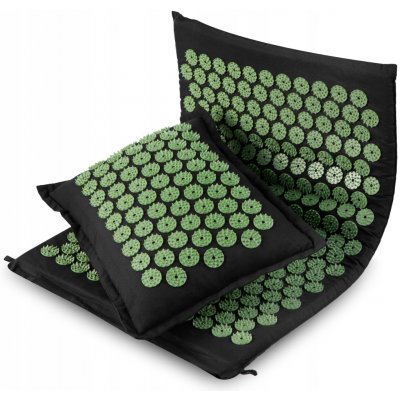 Spokey AKUMAT Akupresurní masážní podložka s polštářem 66 x 42 cm zelená – Zboží Dáma Spokey AKUMAT Akupresurní masážní podložka s polštářem 66 x 42 cm zelená – Zboží Dáma