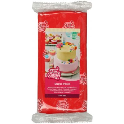Fun Cakes HmotaCakes 1 kg Fire Red – Hledejceny.cz