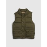 GAP Baby prošívaná vesta Zelená – Zboží Dáma