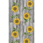 Nese plastik Aquamat 4004 dřevěná podlaha slunečnice šedá 65 x 100 cm – Zboží Dáma