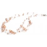 JwL Luxury Pearls z levitujících pravých perel JL0324 – Zboží Dáma