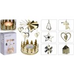 M.A.T. ZVONĚNÍ ANDĚLSKÉ 13X8CM ZLA 6 DEKORŮ 385950 – Sleviste.cz