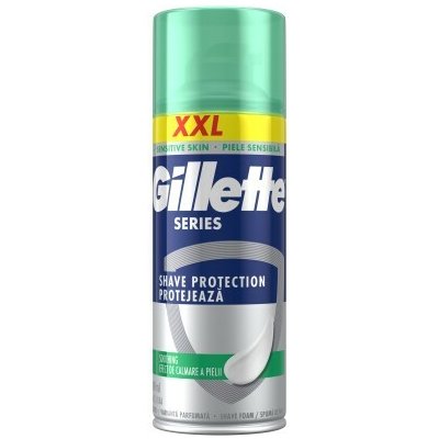 Gillette Series Zklidňující Pěna na holení s aloe vera 400 ml – Zboží Mobilmania