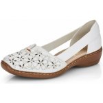 Rieker dámské baleríny 41356-80 bílá – Zbozi.Blesk.cz