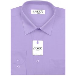 AMJ košile s dlouhým rukávem JD062 fialková
