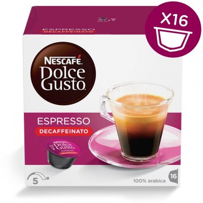 Nescafé Dolce Gusto Espresso Decaffeinato kávové kapsle 16 ks – Hledejceny.cz